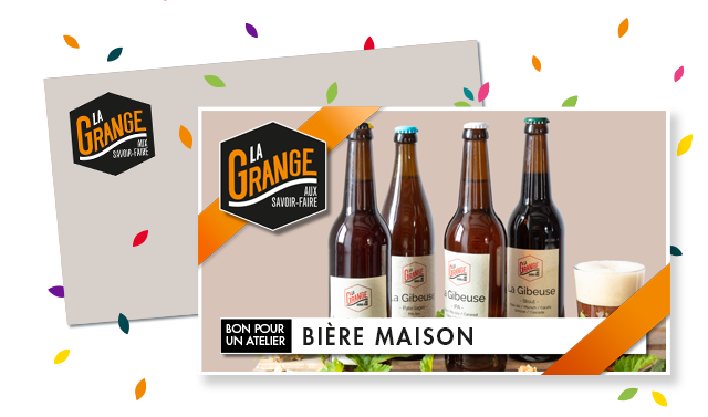 Bon cadeau pour l'atelier Bière maison