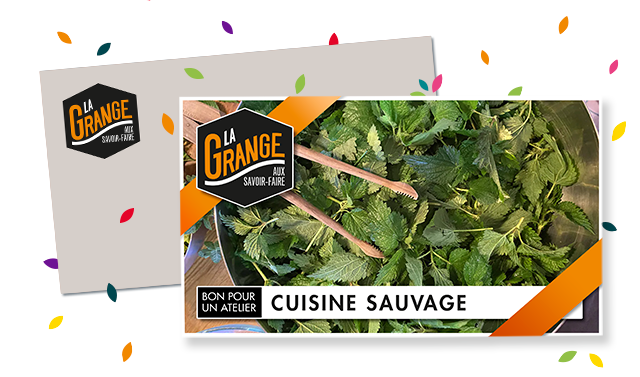 Bon cadeau pour l'atelier Cuisine sauvage