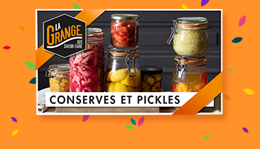 Bon cadeau pour l'atelier Conserves et pickles - La Grange aux savoir-faire